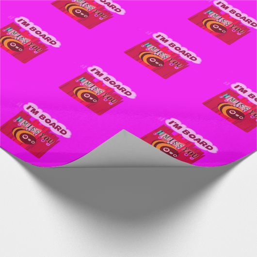 Board Bee Art Print Cadeaupapier (Hoek)