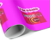 Board Bee Art Print Cadeaupapier (Rol Hoek)