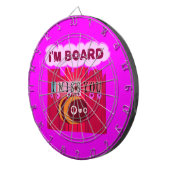 Board Bee Art Print Dartbord (Voorkant Rechts)