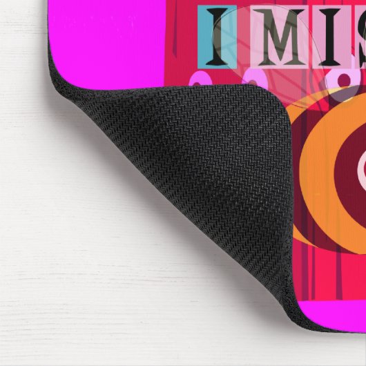 Board Bee Art Print Muismat (Hoek)