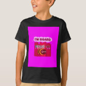 Board Bee Art Print T-shirt (Voorkant)