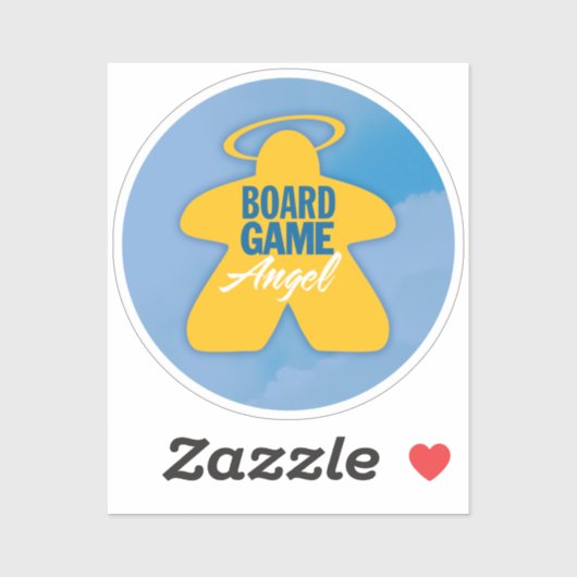 Board Game Angel Logo Vinyl Sticker (Vel)