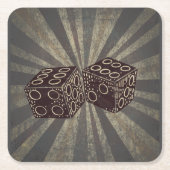 Board Game Dice 1 Kartonnen Onderzetters (Voorkant)