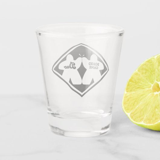 Board Game Duo Shot Glass Shot Glas (Achterkant)