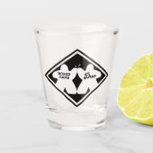 Board Game Duo Shot Glass Shot Glas (Voorkant)