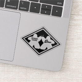 Board Game Duo Vinyl Sticker
