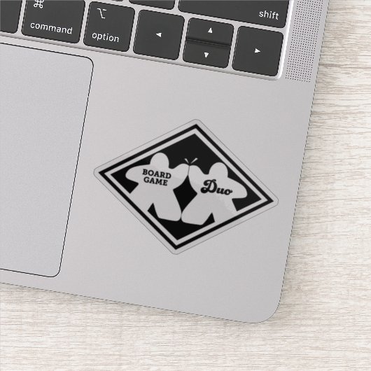 Board Game Duo Vinyl Sticker (Detail)