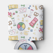 Board Game Family Game Night Family Beach House Blikjeskoeler (Achterkant)