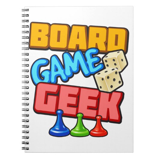 Board Game Geek Notitieboek (Voorkant)