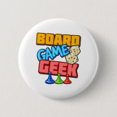 Board Game Geek Ronde Button 5,7 Cm (Voorkant)