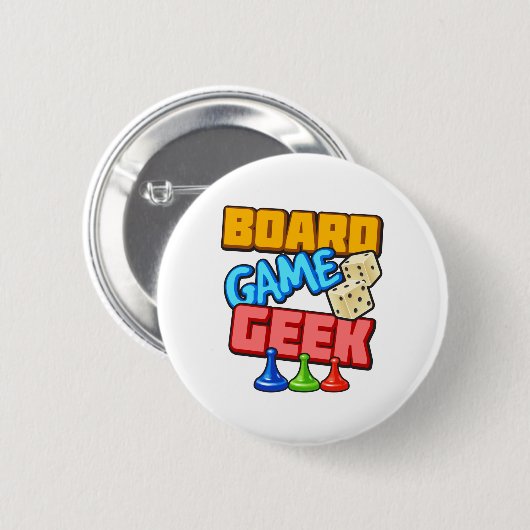 Board Game Geek Ronde Button 5,7 Cm (Voorkant /achterkant)