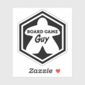 Board Game Guy Vinyl Sticker (Vel)