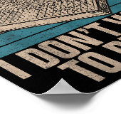 Board Game Joke Funny Board Game Poster (Hoek)