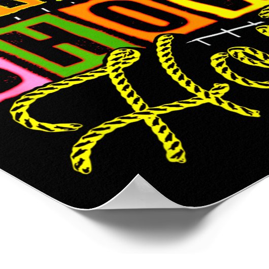 Board Game Lover Trivia Game Night Funny Game Show Poster (Hoek)