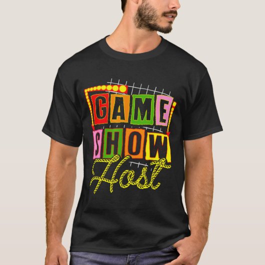 Board Game Lover Trivia Game Night Funny Game Show T-shirt (Voorkant)