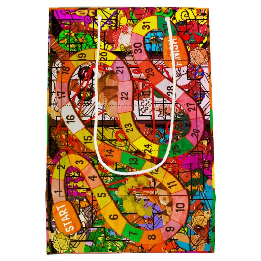 Board Game Medium Cadeauzakje (Achterkant)