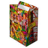 Board Game Medium Cadeauzakje (Achterkant Gekanteld)