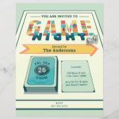 Board Game Night Flyer (Voorkant)