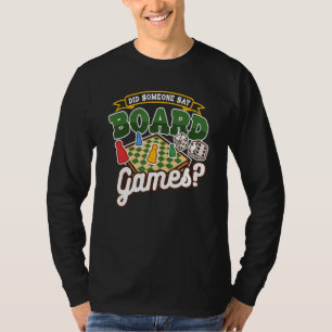 Board Game Tabletop Strategy Game Board Game Funn T-shirt