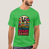 Board Gamer T-shirt (Voorkant)