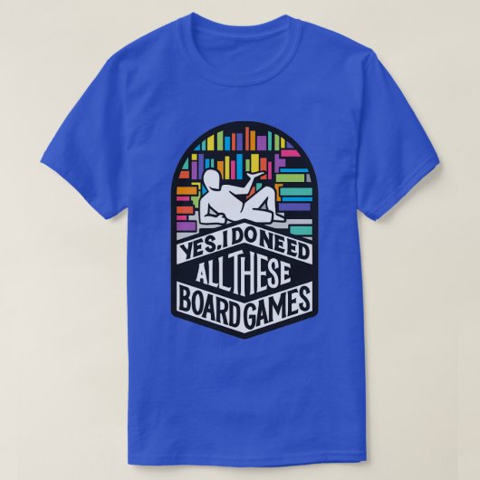 Board GamerIsms T-shirt (Design voorkant)
