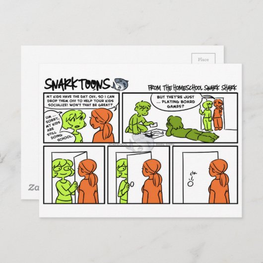 Board Games Briefkaart (Voorkant / Achterkant)