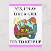 BOARD-games Briefkaart (Voorkant)