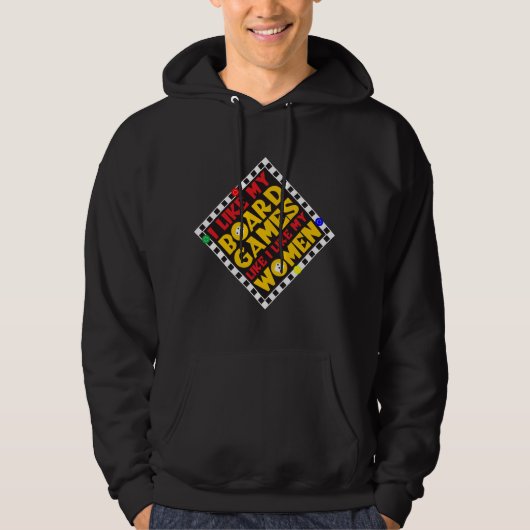 Board Games Hoodie (Voorkant)