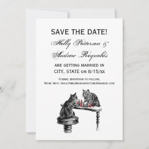 Board Games Two Cats die Chess Match Red spelen Kaart