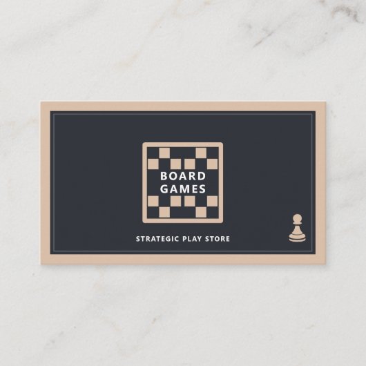 Board Games Visitekaartje (Voorkant)