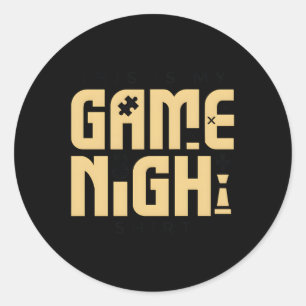 Board Gaming Table Top Strategie Board Gamer Ronde Sticker