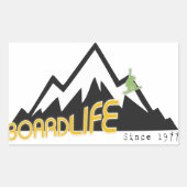 Board life sticker (Voorkant)