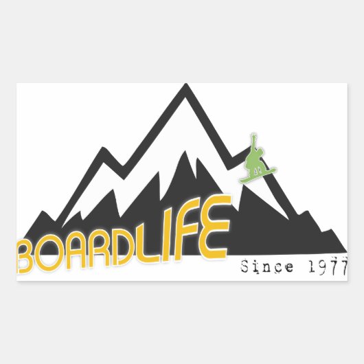 Board life sticker (Voorkant)
