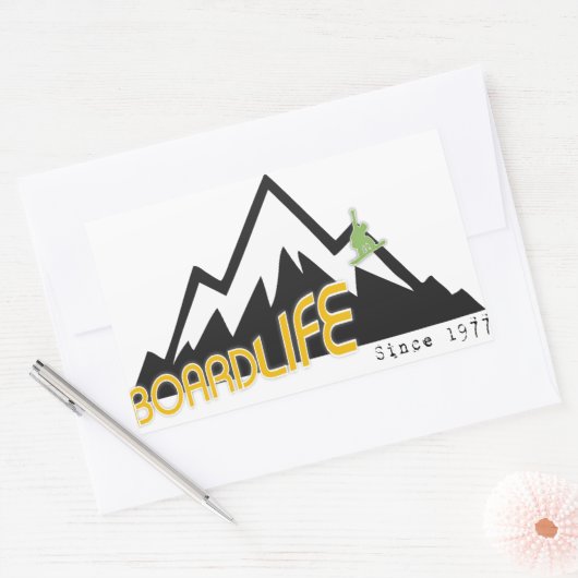 Board life sticker (Envelop)