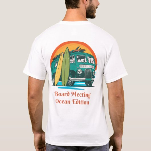 Board Meeting Ocean Edition T-shirt (Achterkant)