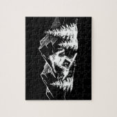 BOARD Snowboard Mountain Flying Board Snowboarder Legpuzzel (Verticaal)