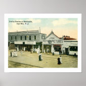 Board Walk, Cape May, New Jersey  Briefkaart Poster (Voorkant)