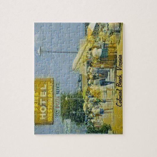 Board Walk, Colonial Beach, Virginia Legpuzzel (Verticaal)