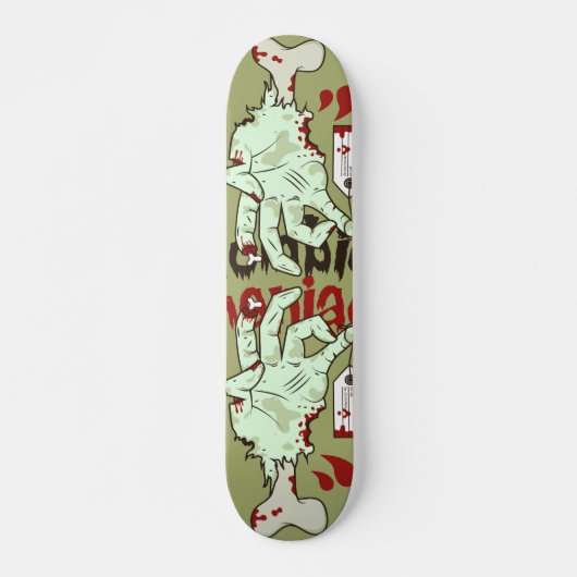 board Zombie manaic Persoonlijk Skateboard (Voorkant)