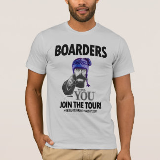 Boarders willen je! t-shirt