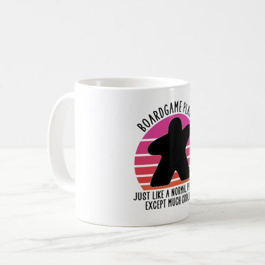 Boardgame-speler Koffiemok (Voorkant links)