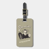 Boarding: Bigger Balls Baggier Pants Bagagelabel (Voorkant verticaal)