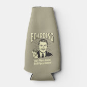 Boarding:Half Pipe is goed, volledig beter Flesjeskoeler (Voorkant)