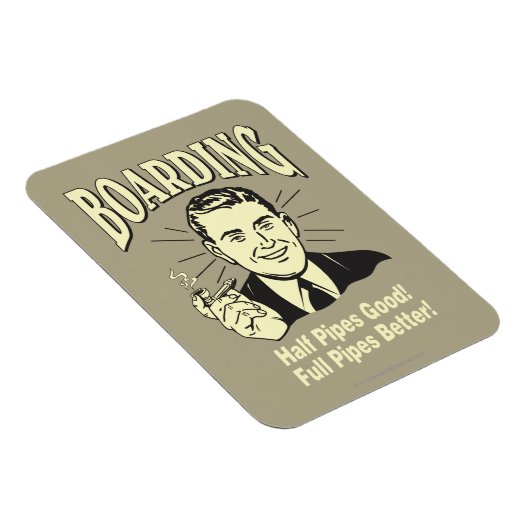 Boarding:Half Pipe is goed, volledig beter Magneet (Rechterzijde)