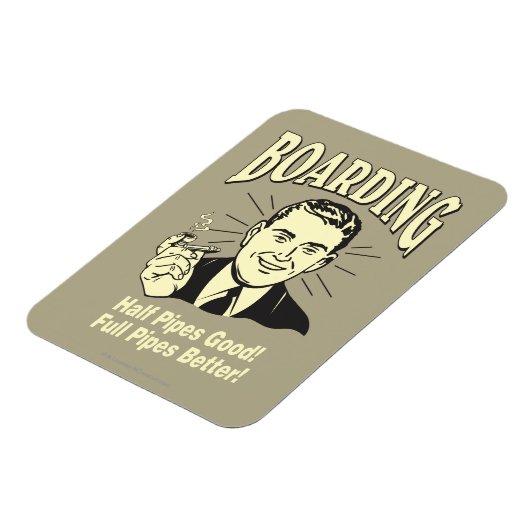 Boarding:Half Pipe is goed, volledig beter Magneet (Linkerzijde)