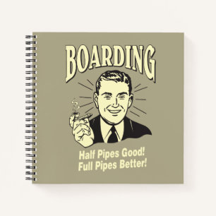 Boarding: Half Pipe's goed beter Notitieboek