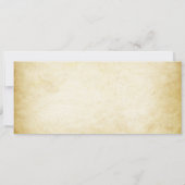 Boarding Pass Bewaar de datum tickets met het schi Save The Date (Achterkant)