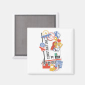 BOARDING PASS CONSTANTINE ALGERIA MAGNEET (Voorkant / Achterkant)