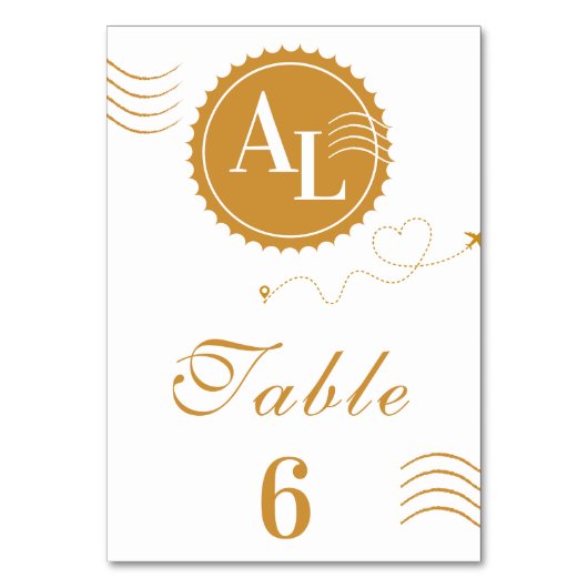 Boarding Pass Cosmic Wedding Destination Kaart (Voorkant)