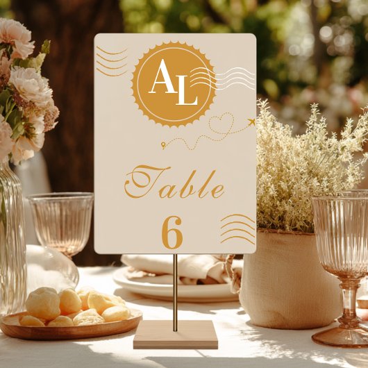 Boarding Pass Cosmic Wedding Destination Kaart